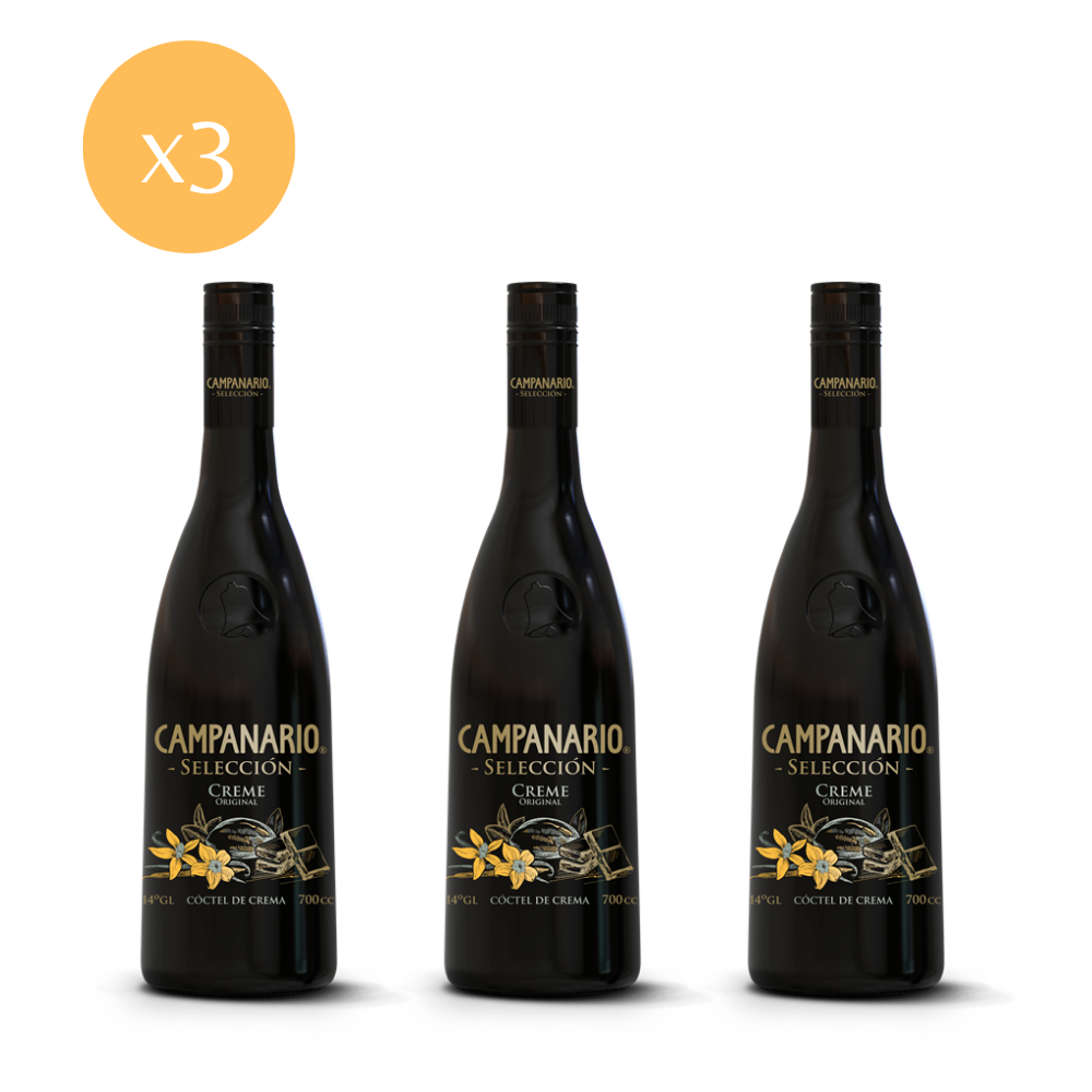 Pack x3 Campanario Creme 700 ml 14°