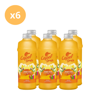 Pack x6 Pisco Sour Mango Capel 700 ml