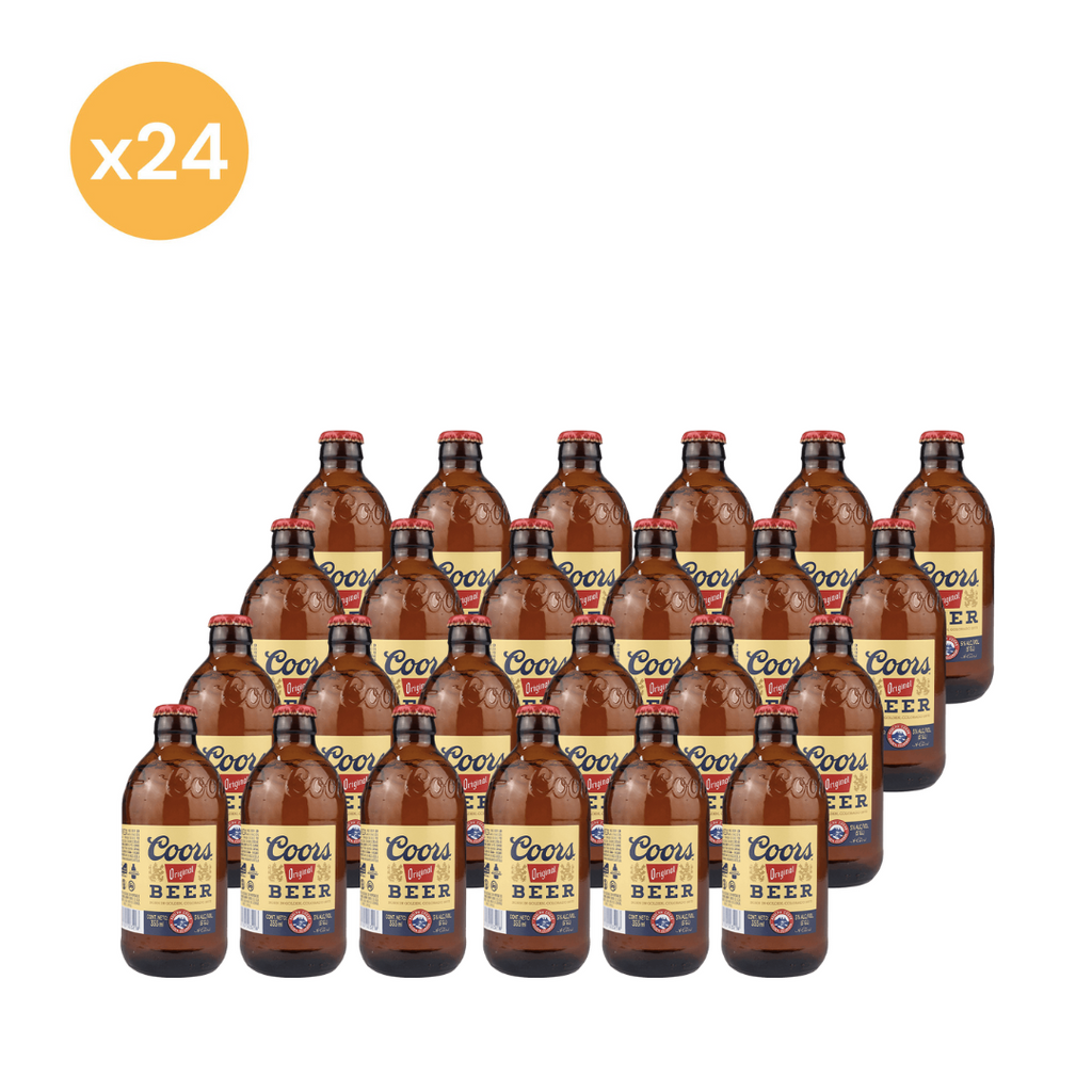 24x Cerveza Coors Original Botellín 5° 355cc