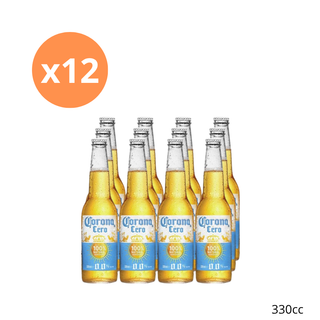 Pack x12 Cerveza Corona Cero 330cc