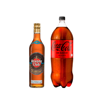 Promo Ron Havana Club Añejo Especial 700ml 40° + Bebida 3 Lts Variedades