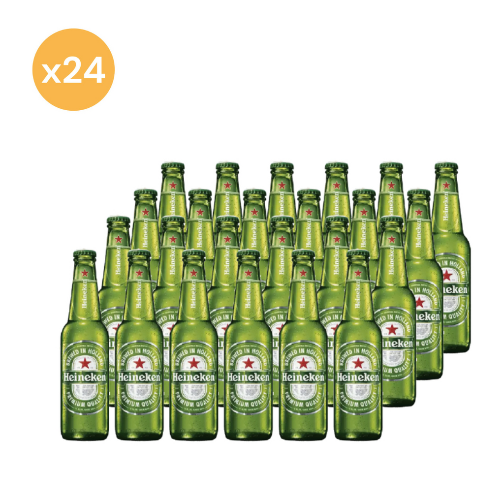 24x Cerveza Heineken 5,0º Botella 330cc