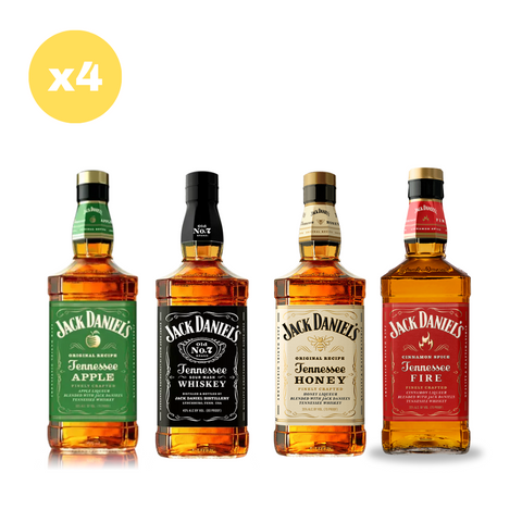 Pack x4 Jack Daniels Variedad