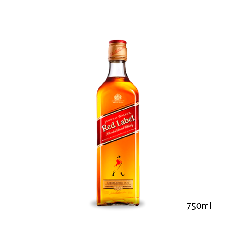 Whisky Johnnie Walker Red Label 750 ml 40° – Entrelatas
