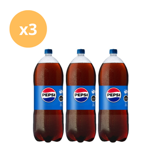 Pack x3 Bebida de Fantasia Pepsi Original 3Lts