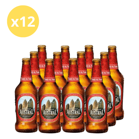 Pack x12 Cerveza Austral Torres del Paine 500 cc