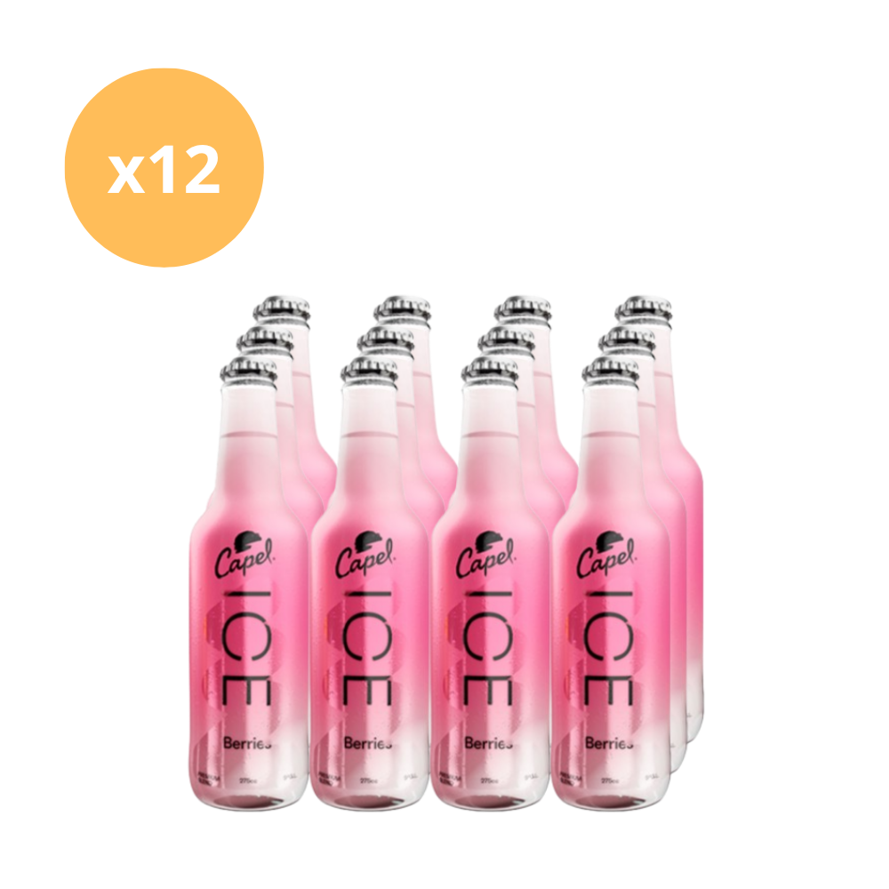 Pack x12 Coctel Capel Ice Berries 275cc 5°