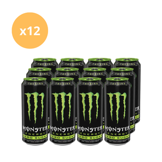 Monster Energy Zero Sugar 473cc Pack x12