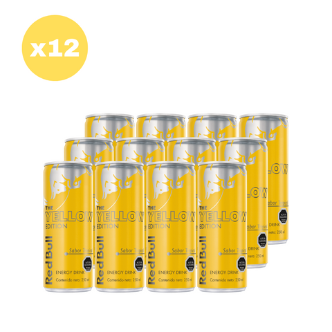Red Bull The Yellow Edition 250ml x12